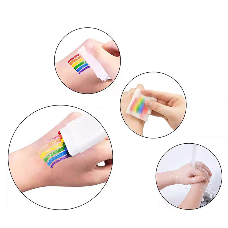 	Tilpassede ansiktsmalingpinner for fans med logo