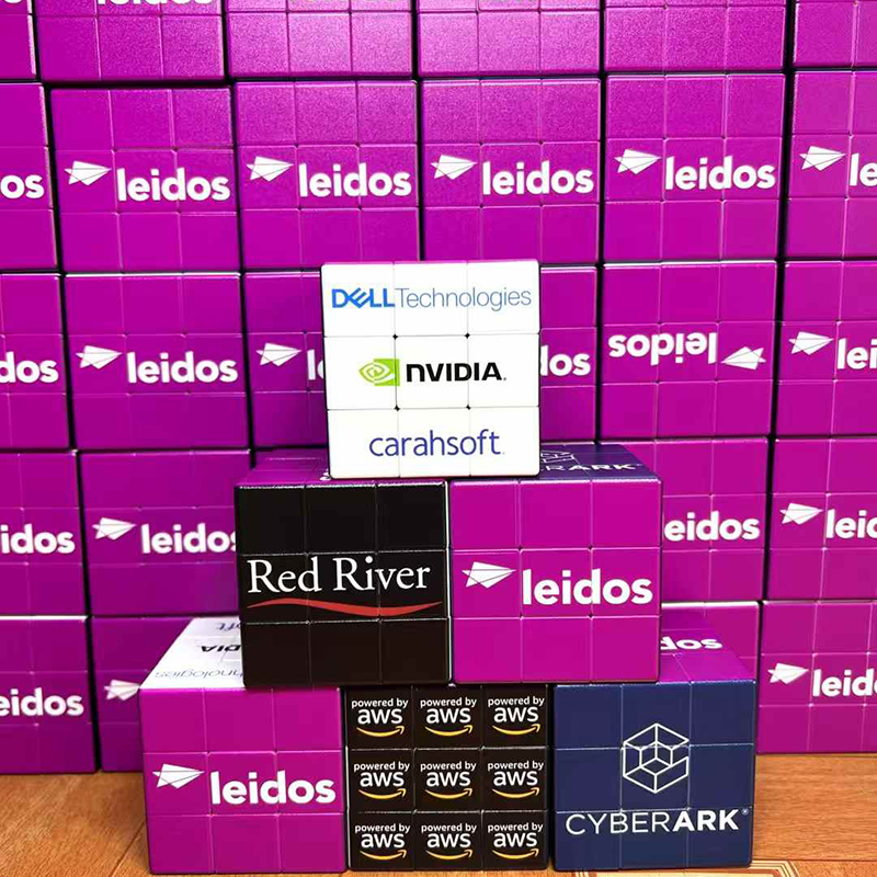 	Tilpassede 3x3 Rubiks-kuber med trykk og logo