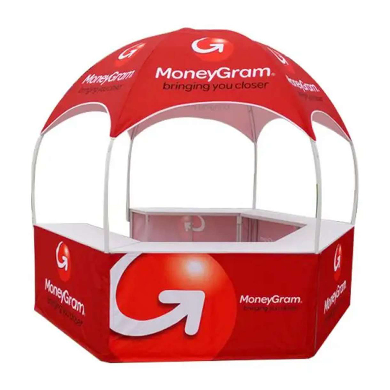 	Tilpassede trykte reklamepaviljonger