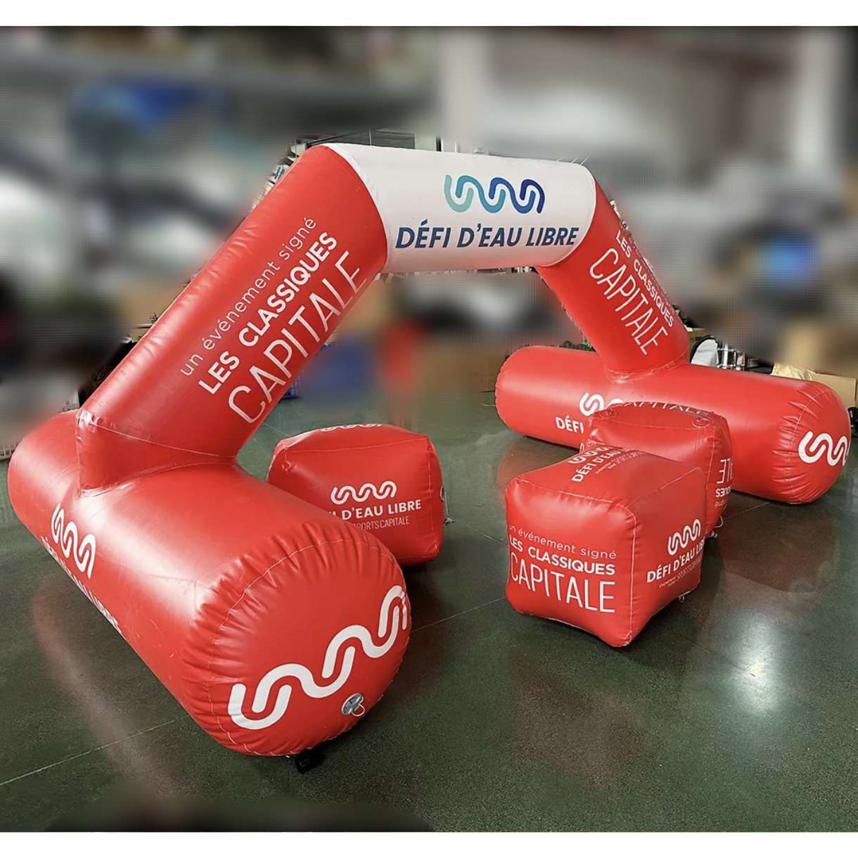 	Reklameoppblåsbare buer