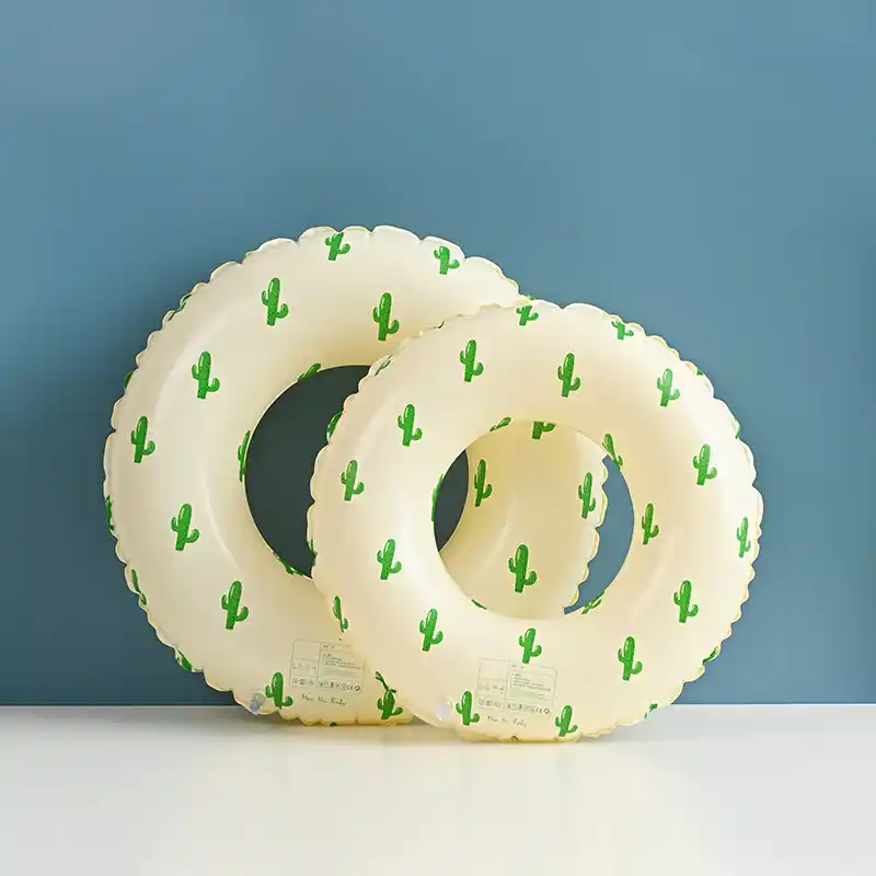 	Tilpassede oppblåsbare svømme-ringer med logo