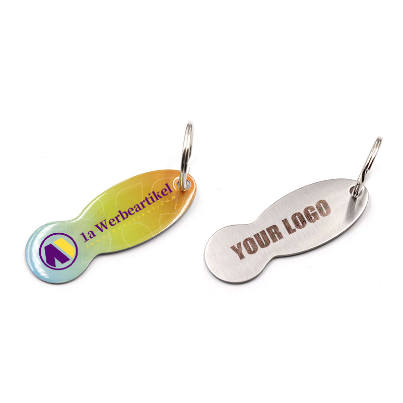 	Personlige handlevognmynter med logo