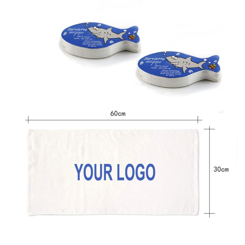 Magiske håndklær med trykk