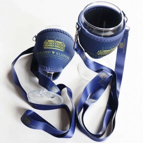 Personlig neopren vinglasholder med trykk – effektiv re...