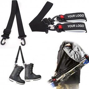 Skulderstropper for ski og skateboard med logo – Tilpas...