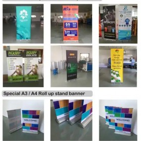Roll-up-banner med trykk – Tilpassede roll-ups og displ...