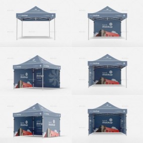 Tilpassede Pop-Up Telt med Logo – Reklamepaviljonger & ...