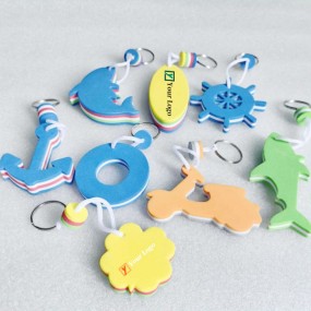 EVA-skum flytende nøkkelringer – personlig design
