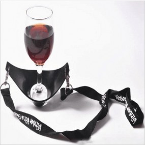 PVC vinglass holder med trykk – unik giveaway til firma...