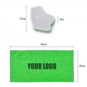 Profilprodukt: Magisk håndkle med logo