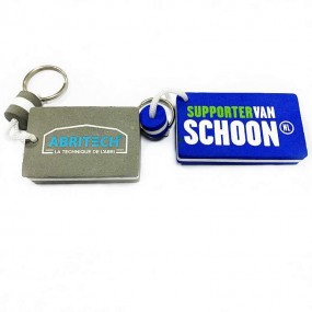 Flytende EVA nøkkelringer med trykk