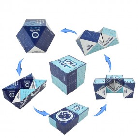 Egendefinerte foldbare kuber med logo – Personlige prof...