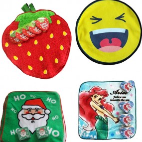 Magiske reklamehåndklær med logo