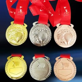 Sportmedaljer med gravering og logo | reklameartiklerlo...