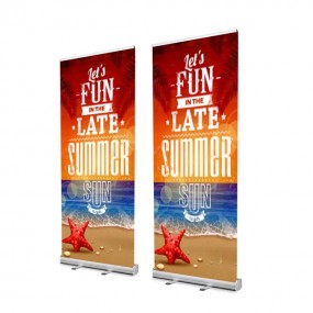 Roll-up-banner med logo – Tilpassede roll-up-display | ...