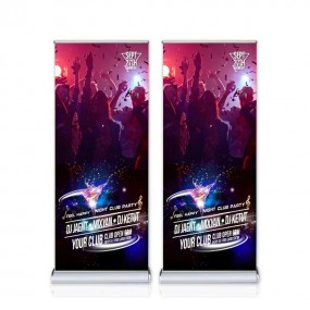 Roll-up-banner med logo – Tilpassede roll-up-display | ...