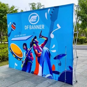Sammenleggbart display med borrelåssystem – Tilpasset f...