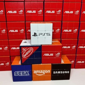 Rubiks kube med logo – Tilpasset 3x3 reklamekube som fi...