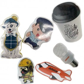 Kompakt magisk håndkle med logo og trykk