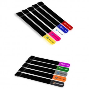 Egendefinerte borrelåsstropper med logo – Personlige ka...