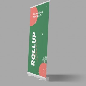 Roll-up-banner med trykk – Tilpassede roll-ups og displ...