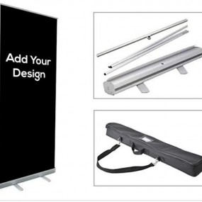 Roll-up-banner med logo – Tilpassede roll-up-display | ...