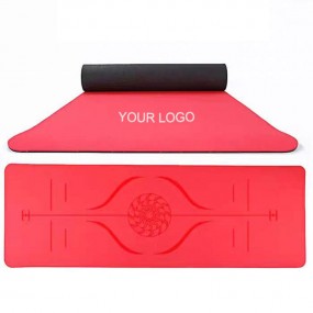 Egendefinerte yogamatter med logo – Personlige yogamatt...