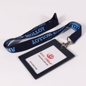 ID-kortholder med logo – Tilpasset personlig badge-hold...
