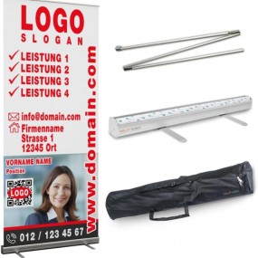 Roll-up-banner med logo – Tilpassede roll-up-display | ...