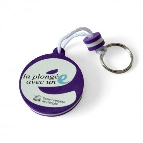 Personlige EVA-skum nøkkelringer som flyter