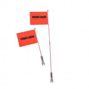 Sykkelflagg med logo – Tilpassede sikkerhetsflagg for s...