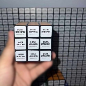 Rubiks kube med logo – Tilpasset personlig Rubiks kube