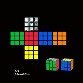 Rubiks kube med logo – Tilpasset personlig Rubiks kube