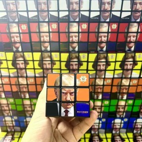 Rubiks kube med logo – Tilpasset 3x3 reklamekube som fi...