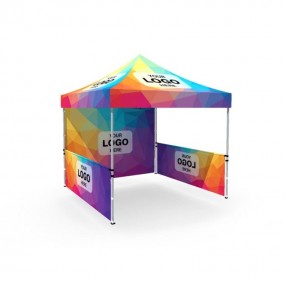 Tilpassede pop-up-telt med logo – Reklamepaviljonger & ...