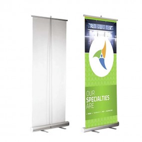 Roll-up-banner med logo – Tilpassede roll-up-display | ...