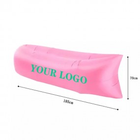 Oppblåsbar strandsofa med logo – Tilpasset XXL oppblåsb...