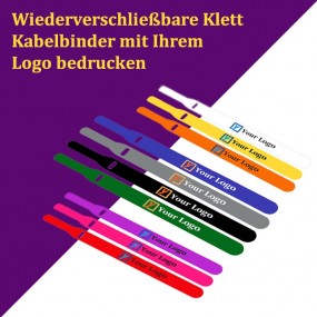 Egendefinerte borrelåsstropper med logo – Personlige ka...