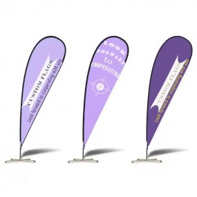 Strandflagg med logo – Tilpassede personlige beachflagg...