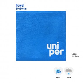 Magisk håndkle med trykk – reklamehåndkle med logo