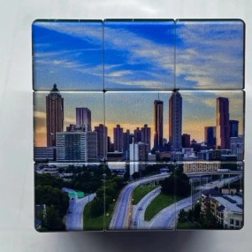 Rubiks kube med logo – Tilpasset 3x3 reklamekube som fi...
