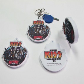 Personlige flytende nøkkelringer med logo