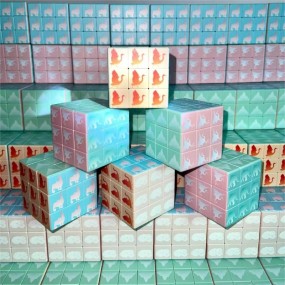Tilpasset 3x3 Rubiks Kube – Personlig Rubiks Kube med L...