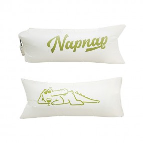 Oppblåsbar strandsofa med logo – Tilpasset XXL oppblåsb...