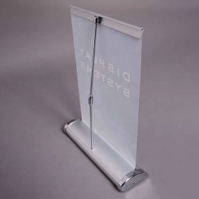 Mini roll-up i A4/A3 med logo – Tilpassede bord- og skr...