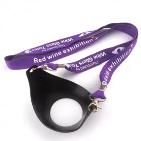 PVC vinglasholder med logo – tilpasset trykk for profil...