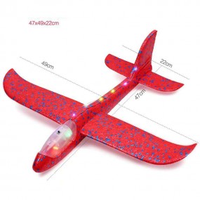 Skumfly med LED-lys – Personlige reklamefly med logo – ...
