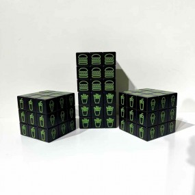 Rubiks kube med logo – Tilpasset personlig Rubiks kube