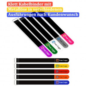 Egendefinerte borrelåsstropper med logo – Personlige ka...